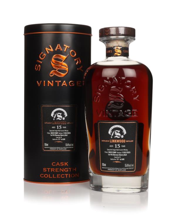 Linkwood 15 Year Old 2009 (cask 5) - Cask Strength Collection (Signato Single Malt Whisky