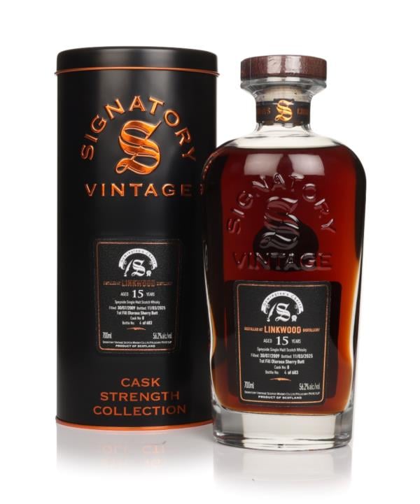 Linkwood 15 Year Old 2009 (cask 8) - Cask Strength Collection (Signato Single Malt Whisky