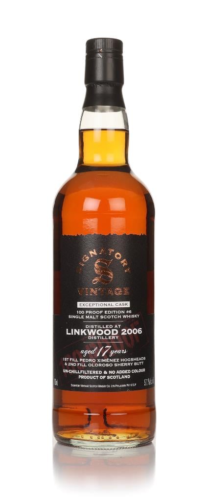 Linkwood 17 Year Old 2006 Exceptional Cask - 100 Proof Edition #6 (Sig Single Malt Whisky