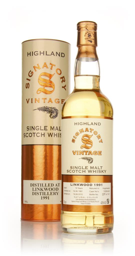 Linkwood 19 Year Old 1991 (Signatory) Single Malt Whisky