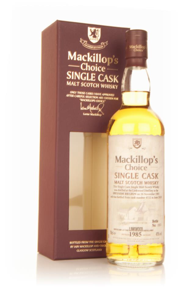 Linkwood 24 Year Old 1985 (cask 4532) - Mackillop's Choice Single Malt Whisky