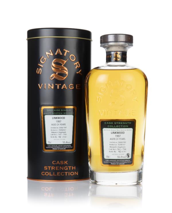 Linkwood 24 Year Old 1997 (cask 7563 & 7564) - Cask Strength Collectio Single Malt Whisky