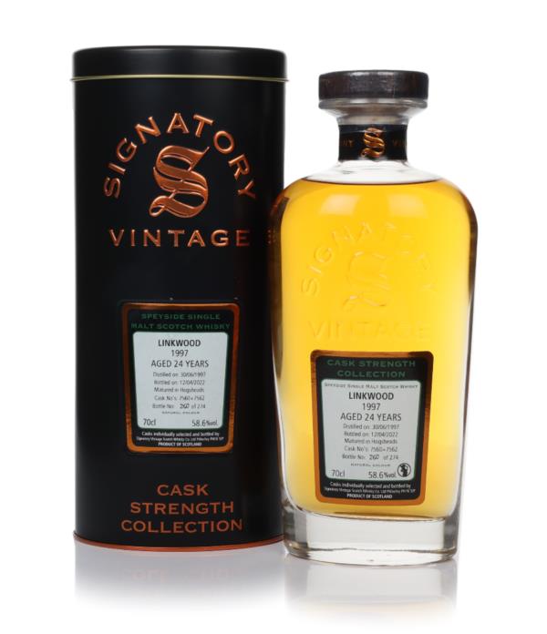 Linkwood 24 Year Old 1997 (casks 7560+7562) - Cask Strength Collection Single Malt Whisky