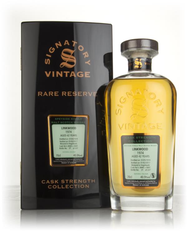 Linkwood 42 Year Old 1974 (casks 8440 & 8441) - Cask Strength Collecti Single Malt Whisky