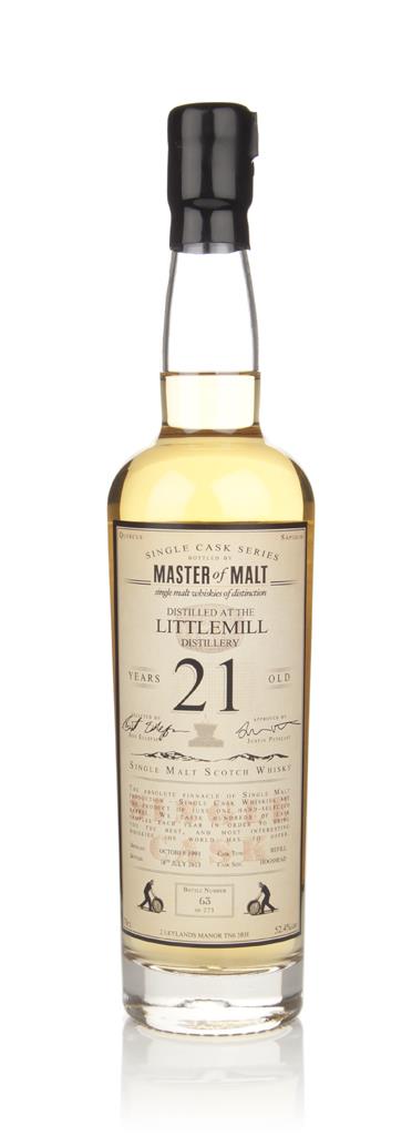 Littlemill 21 Year Old 1991 - Single Cask (Master of Malt) Single Malt Whisky