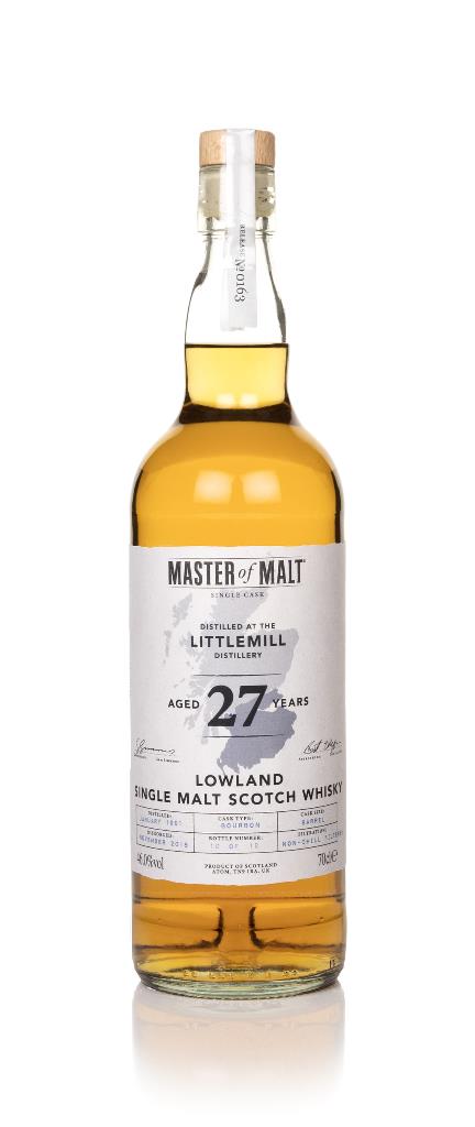 Littlemill 27 Year Old 1991 Single Cask (Master of Malt) Single Malt Whisky