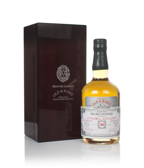 Littlemill 30 Year Old 1988 - Old & Rare Platinum (Hunter Laing) Single Malt Whisky