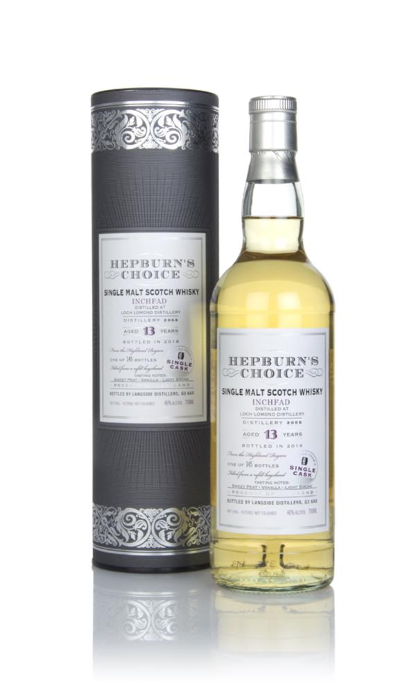 Inchfad 13 Year Old 2005 - Hepburn's Choice (Langside) Single Malt Whisky