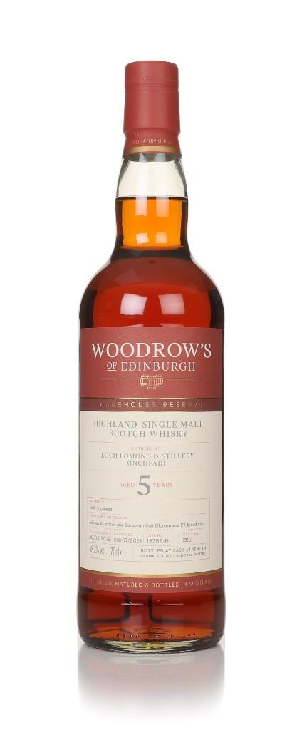 Loch Lomond 5 Year Old 2019 (cask 1536A-H) - Woodrow's of Edinburgh Single Malt Whisky