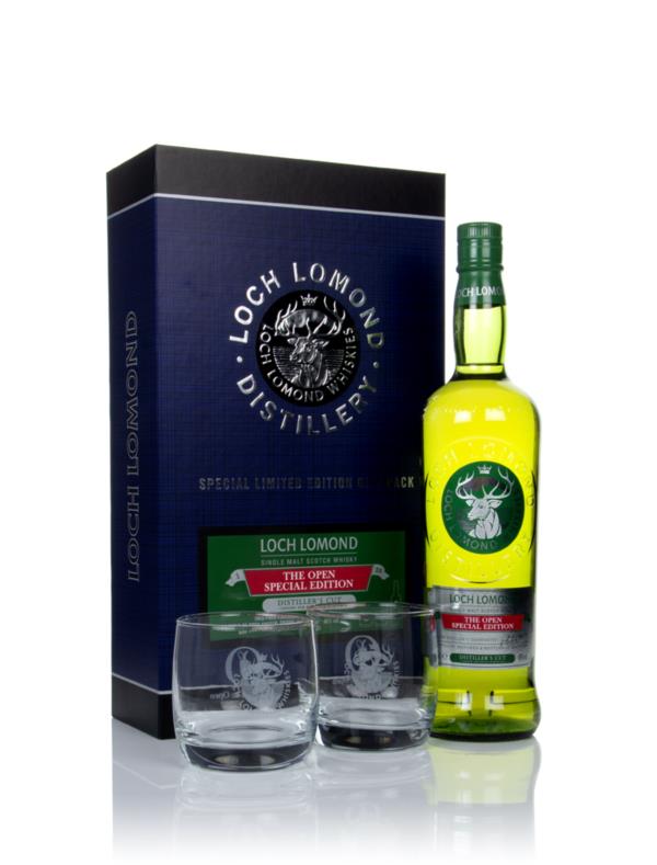 Loch Lomond The Open Special Edition Distiller's Cut Gift Pack with 2x Single Malt Whisky