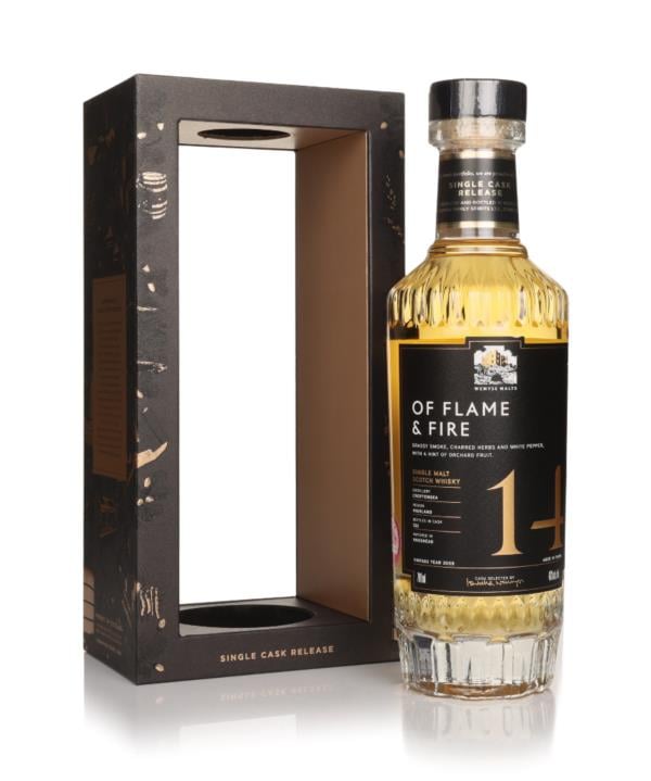 Of Flame & Fire 14 Year Old 2009 - Wemyss Malts (Croftengea) Single Malt Whisky