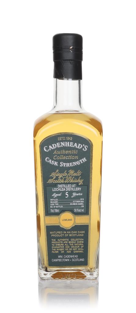 Lochlea 5 Year Old 2019 - Cadenhead's Authentic Collection Single Malt Whisky