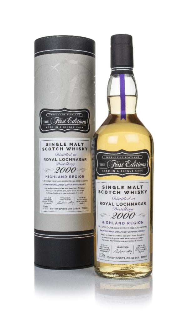 Royal Lochnagar 21 Year Old 2000 (cask 18757) - The First Editions (Hu Single Malt Whisky
