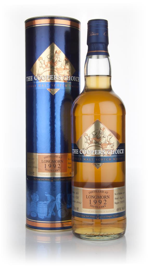 Longmorn 19 Year Old 1992 - The Coopers Choice (The Vintage Malt Whisk Single Malt Whisky
