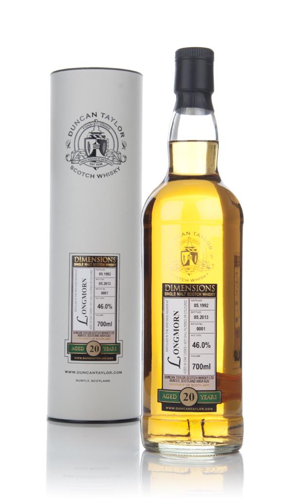 Longmorn 20 Year Old 1992 (Batch 0001) - Dimensions (Duncan Taylor) Single Malt Whisky