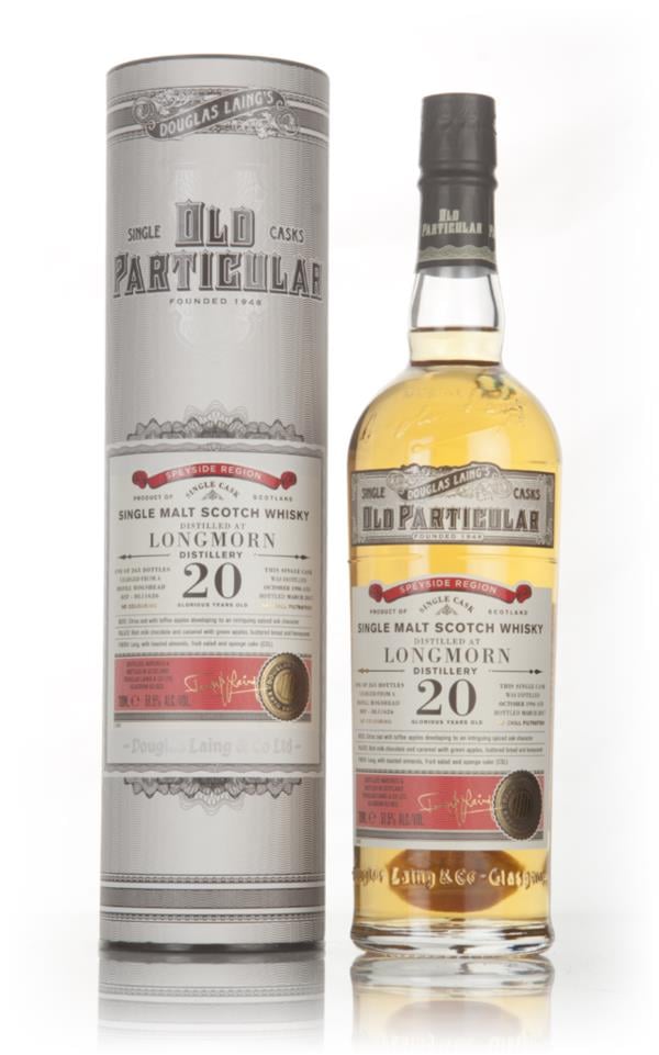 Longmorn 20 Year Old 1996 (cask 11626) - Old Particular (Douglas Laing Single Malt Whisky