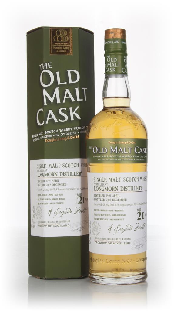 Longmorn 21 Year Old 1991 Cask 9233 - Old Malt Cask (Douglas Laing) Single Malt Whisky