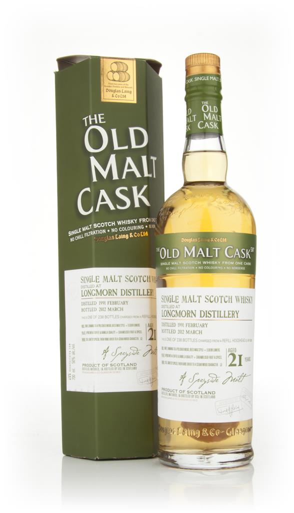 Longmorn 21 Year Old 1991 - Old Malt Cask (Douglas Laing) Single Malt Whisky