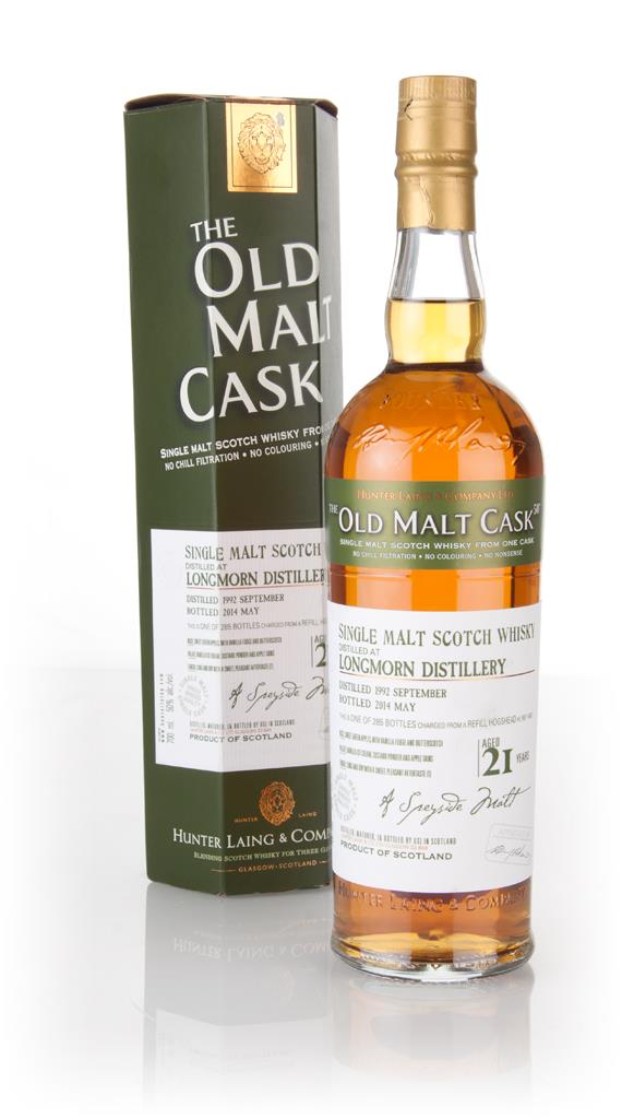 Longmorn 21 Year Old 1992 (cask 10427) - Old Malt Cask (Hunter Laing) Single Malt Whisky