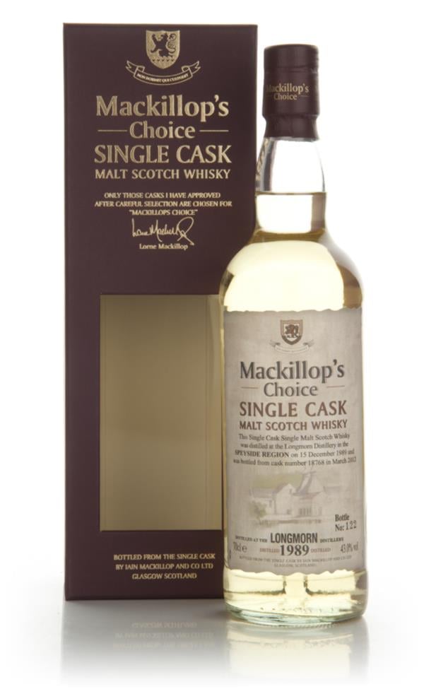 Longmorn 22 Year Old 1989 (cask 18768) - Mackillop's Choice Single Malt Whisky