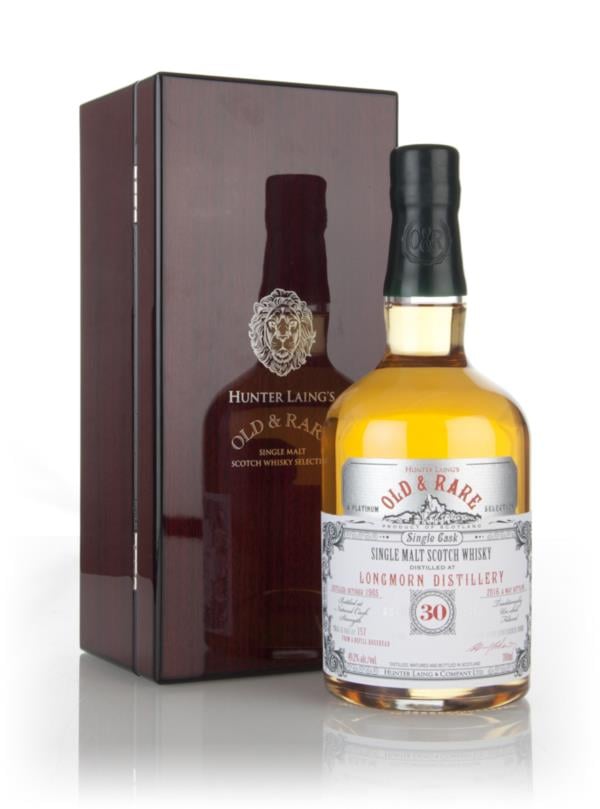 Longmorn 30 Year Old 1985 - Old & Rare Platinum (Hunter Laing) Single Malt Whisky