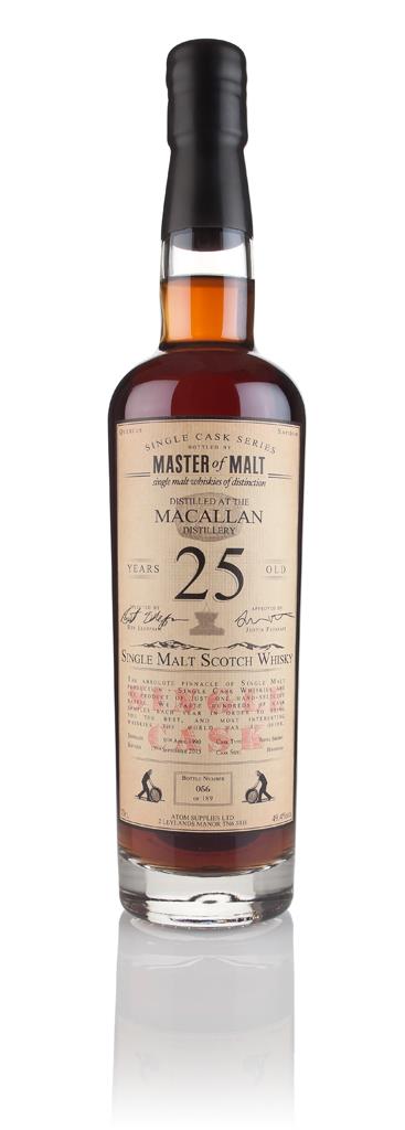 Macallan 25 Year Old 1990 - Single Cask (Master of Malt) Single Malt Whisky