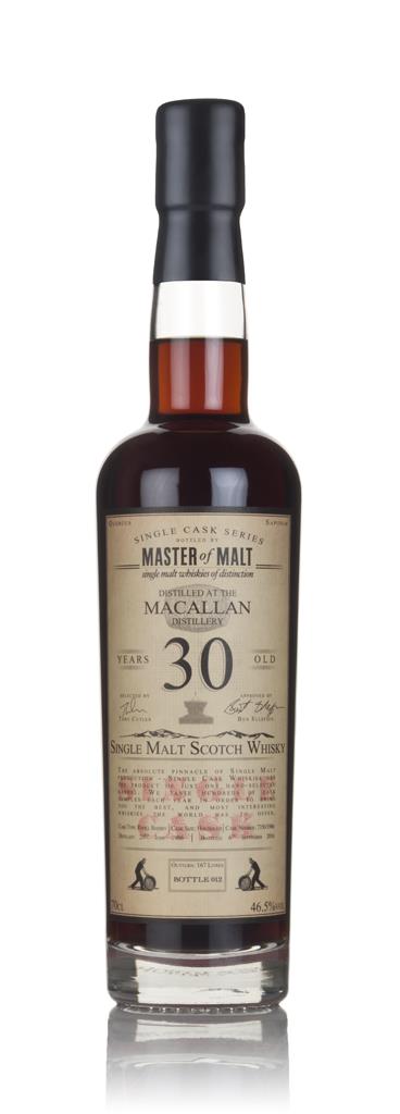 Macallan 30 Year Old 1986 - Single Cask (Master of Malt) Single Malt Whisky
