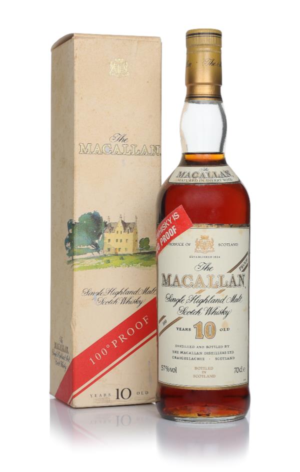 The Macallan 10 Year Old 100 Proof - 1990s Single Malt Whisky