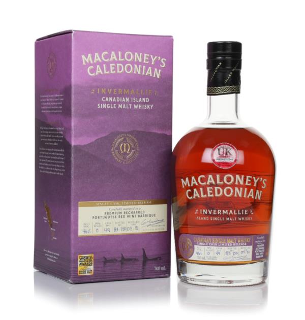 Macaloneys Caledonian (cask 49) - Invermallie Red Wine Barrique 3cl S Single Malt Whisky 3cl Sample