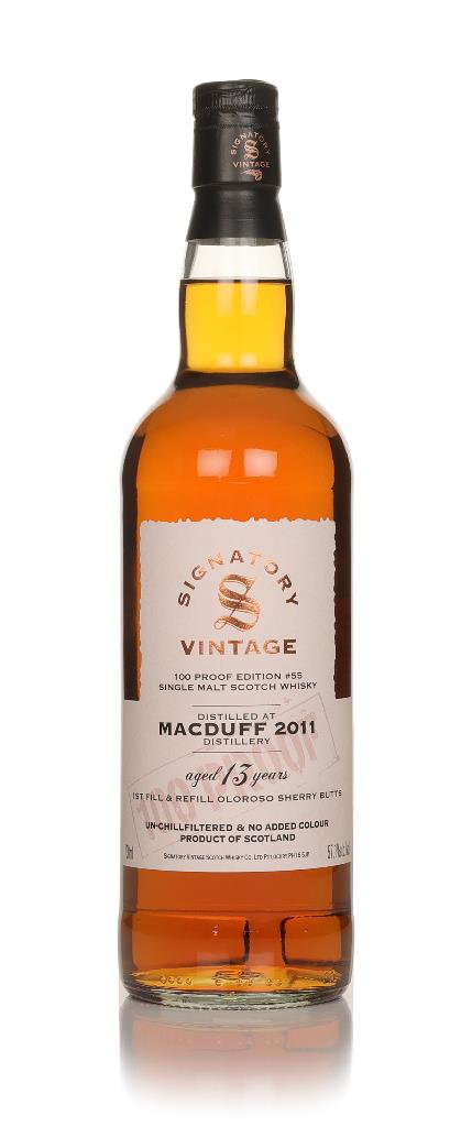Macduff 13 Year Old 2011 - 100 Proof Edition #55 (Signatory) Single Malt Whisky