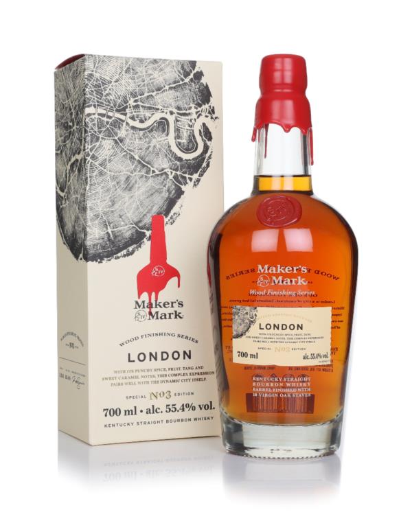 Makers Mark Wood Finishing Series London Edition Bourbon Whiskey Makers Mark Wood Finishing Series London Edition Bourbon Whiskey