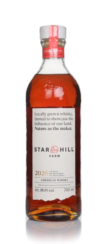 Star Hill Farm 2026 Release Wheat Whiskey
