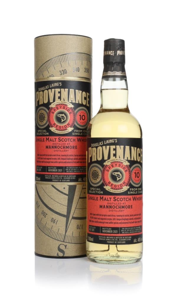Mannochmore 10 Year Old 2011 (cask 15446) - Provenance (Douglas Laing) Single Malt Whisky