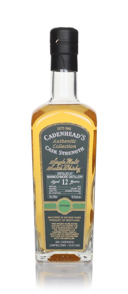 Mannochmore 12 Year Old 2013 - Cadenhead's Authentic Collection Single Malt Whisky