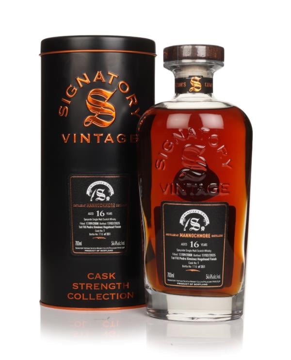Mannochmore 16 Year Old 2008 (cask 1) - Cask Strength Collection (Sign Single Malt Whisky