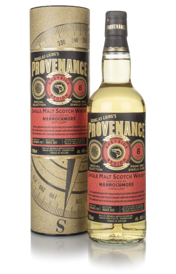 Mannochmore 8 Year Old 2012 (cask 14660) - Provenance (Douglas Laing) Single Malt Whisky