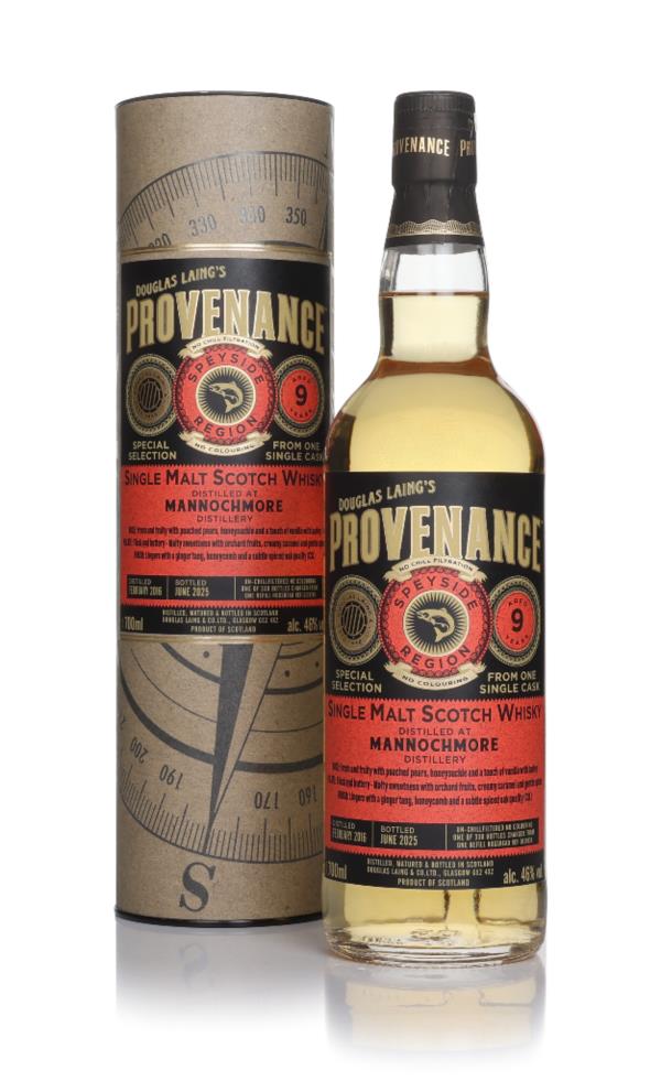 Mannochmore 9 Year Old 2016 - Provenance (Douglas Laing) Single Malt Whisky