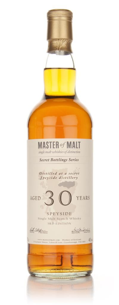 Master of Malt 30 Year Old Speyside (3rd Edition) Single Malt Whisky