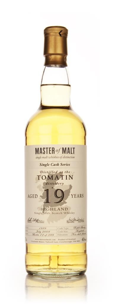 Tomatin 19 Year Old - Single Cask (Master of Malt) Single Malt Whisky
