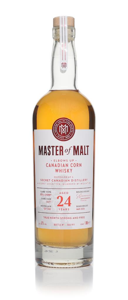 Master Of Malt A Secret Canadian Distillery 24 Year Old (Master Of Malt) Corn Whisky