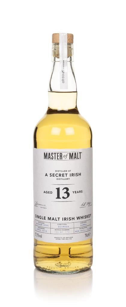 A Secret Irish Distillery 13 Year Old 2005 (Master of Malt) Single Malt Whisky