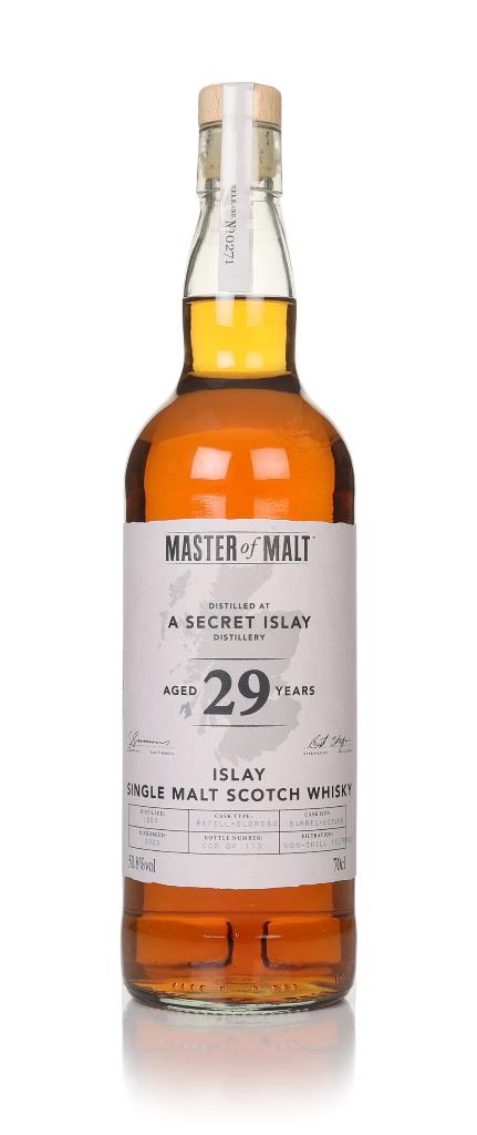 A Secret Islay Distillery 29 Year Old 1993 (Master of Malt) Single Malt Whisky