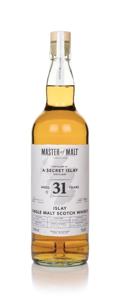 A Secret Islay Distillery 31 Year Old 1990 Single Cask (Master of Malt Single Malt Whisky