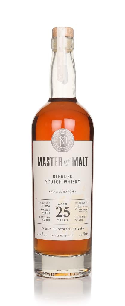 Blended Scotch Whisky 25 Year Old 1993 (Master of Malt) Blended Whisky