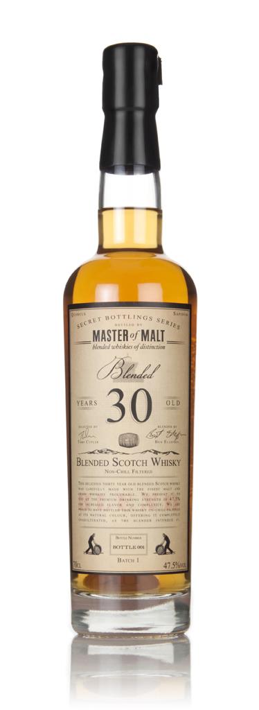 Master of Malt 30 Year Old Blended Scotch Blended Whisky