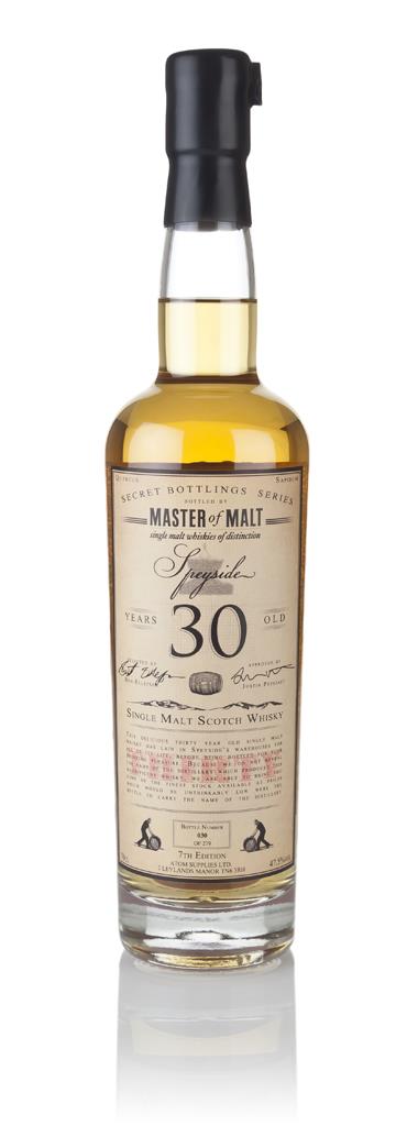 Master of Malt 30 Year Old Speyside (7th Edition) Single Malt Whisky