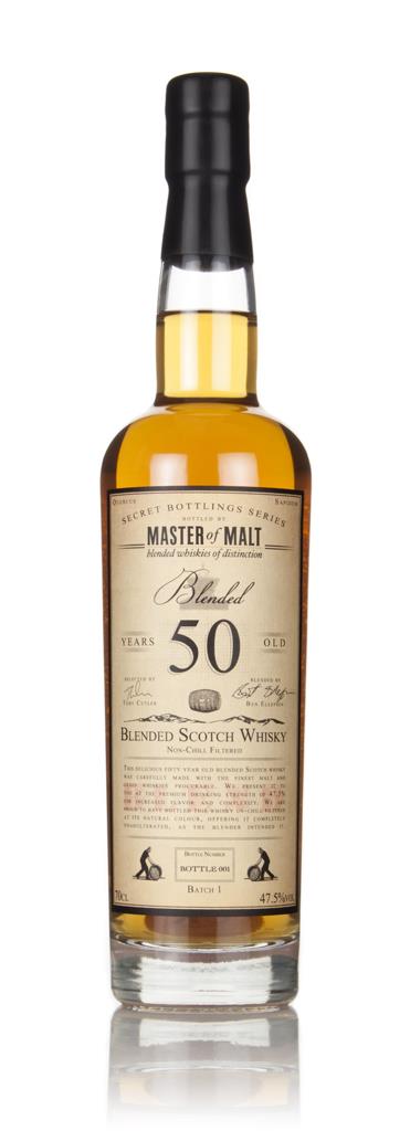 Master of Malt 50 Year Old Blended Scotch Blended Whisky