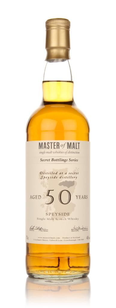 Master of Malt 50 Year Old Speyside (1st Edition) Single Malt Whisky