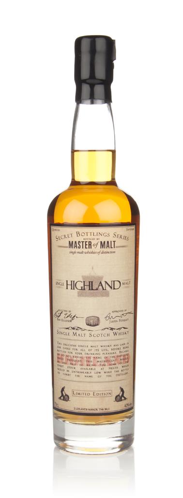 Master of Malt Highland Single Malt Single Malt Whisky