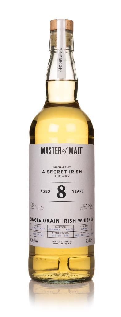 Secret Irish Grain 8 Year Old 2011 (Master of Malt) Grain Whisky